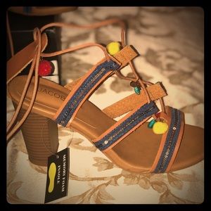Brand new w/tags, Jacobies sandal, size 9